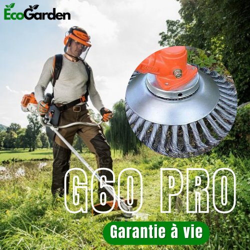 Tête de Débroussailleuse Coupe Bordures Universelle G60 PRO - Kit Complet